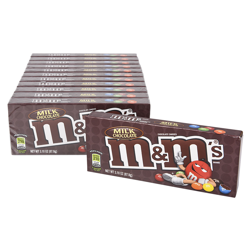 M&M's Milk Chocolate Candy Theater Box Oz Box DroneUp Delivery | lupon ...