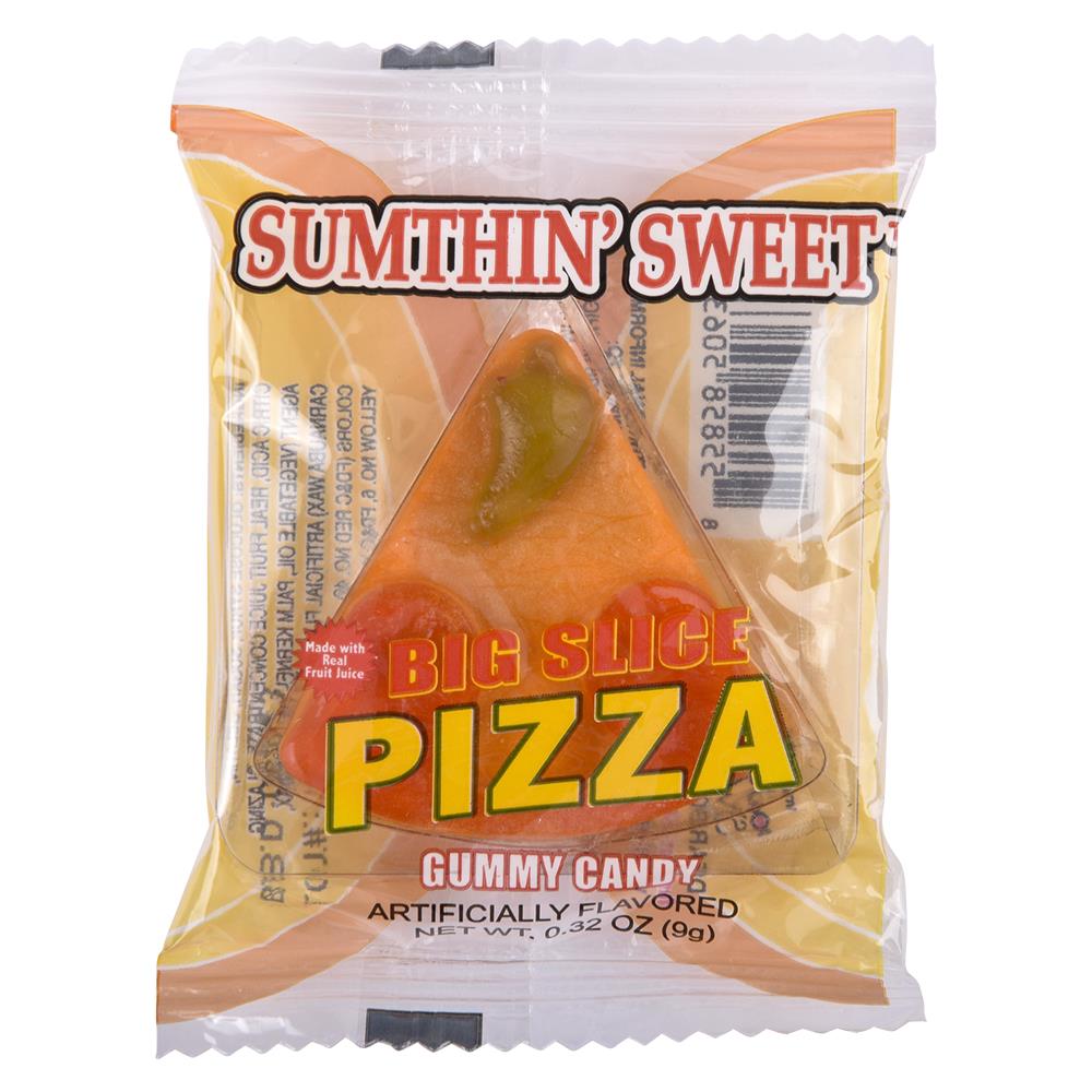 SUMTHIN SWEET GUMMY PIZZA 60CT