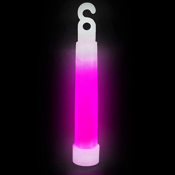 4" PINK GLOW STICK - Image 2