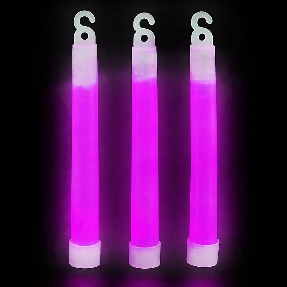 Safety Light Sticks - Assorted - 12 Pack - Stansport
