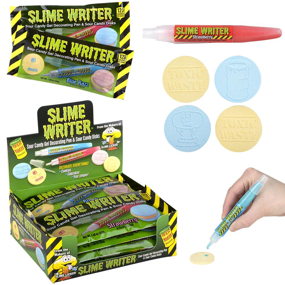 Toxic Waste Slime Writer (42g)  Multiple Flavors • Showcase US