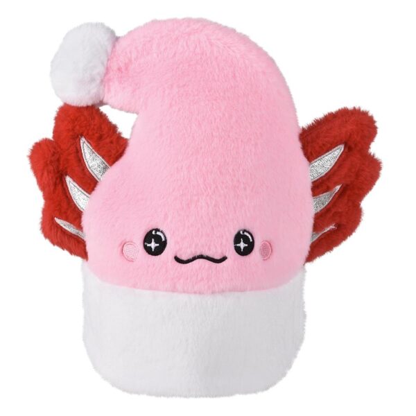 LIGHT-UP PINK AXOLOTL SANTA HAT - Image 3