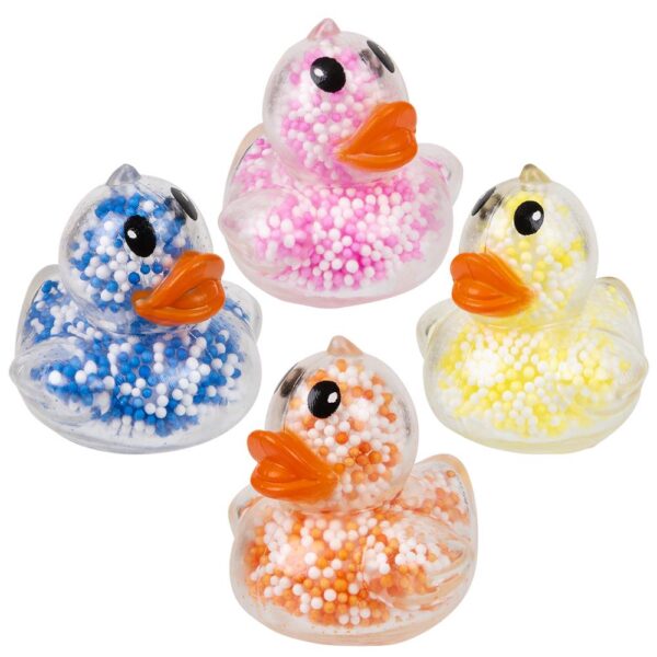 2.3" MINI SQUEEZY FOAM BEAD DUCKY 24CT - Image 2