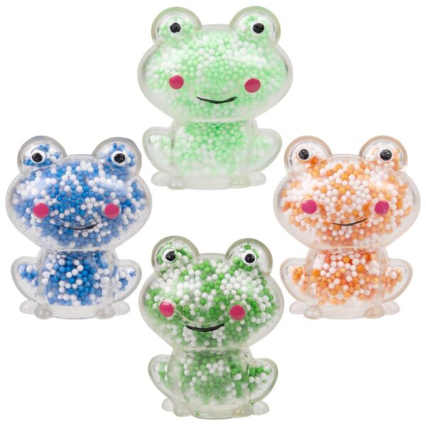 2.4" MINI SQUEEZY FOAM BEAD FROG 24CT - Image 2