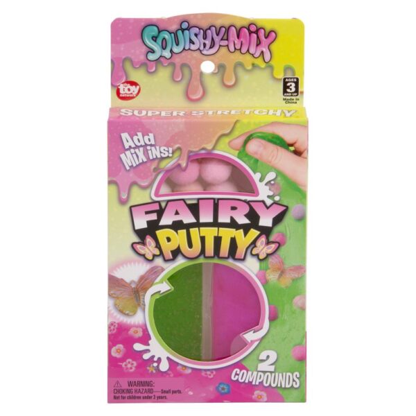 SQUISHY-MIX FAIRY PUTTY 12CT - Image 5