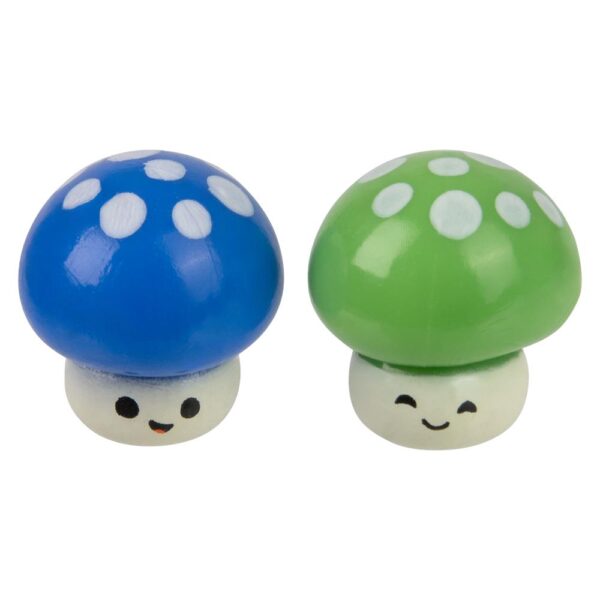 1" MINI MUSHROOM SQUEEZY FIGURINES 100CT - Image 2