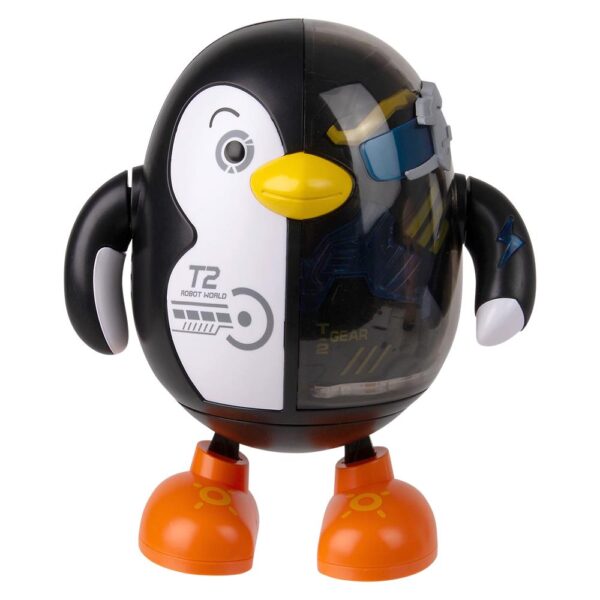 7" LIGHT AND SOUND DANCING PENGUIN ROBOT - Image 2