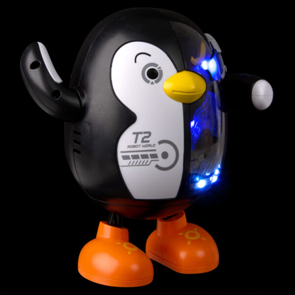 7" LIGHT AND SOUND DANCING PENGUIN ROBOT - Image 3