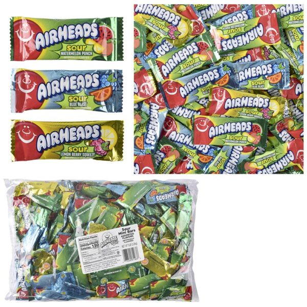 AIRHEADS ASST SOUR BARS