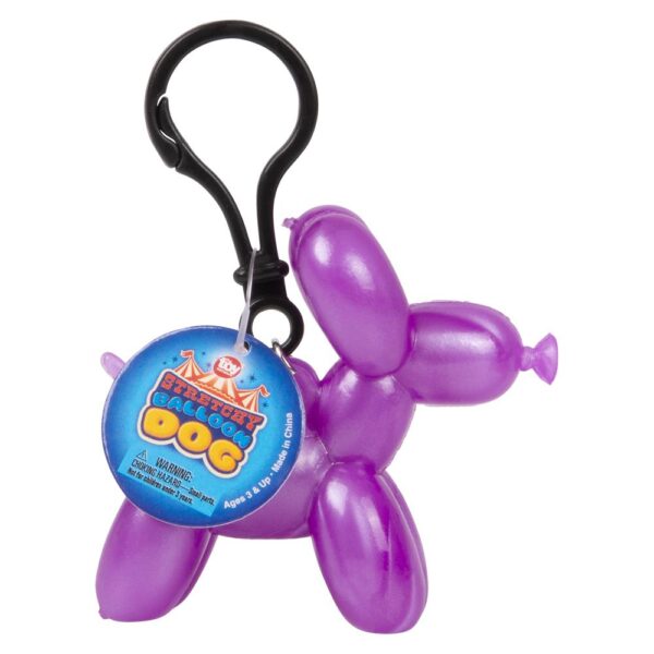 2.4" STRETCHY BALLOON DOG CLIP ON 24CT - Image 3