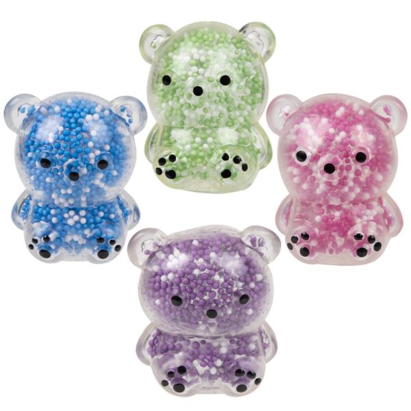 1.75" MINI SQUEEZY FOAM BEAD BEAR 24CT - Image 2