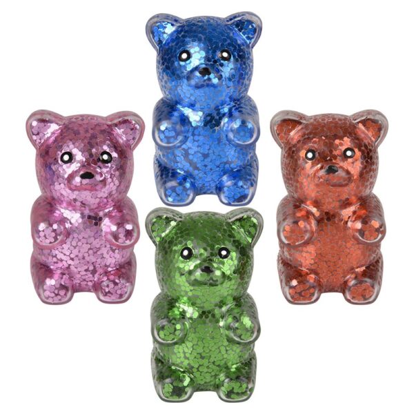 4.5" SPARKLE LIGHT-UP PUFFER GUMMY BEAR - Image 4