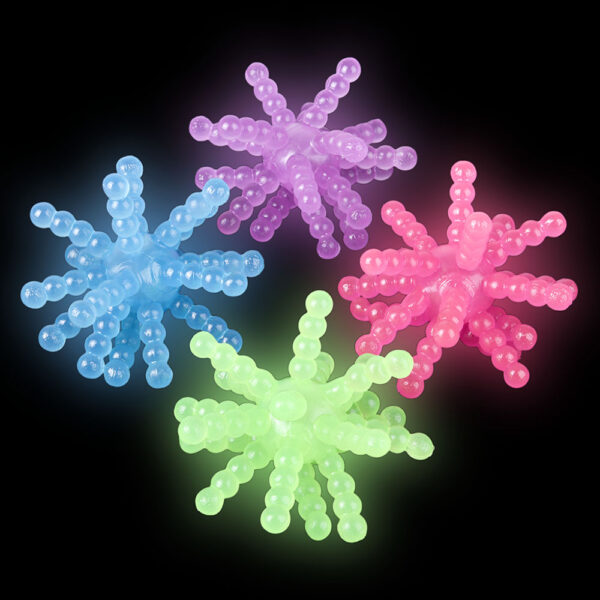 (T) 3.5" GLOW IN DARK ATOMIC BALL 12CT - Image 2