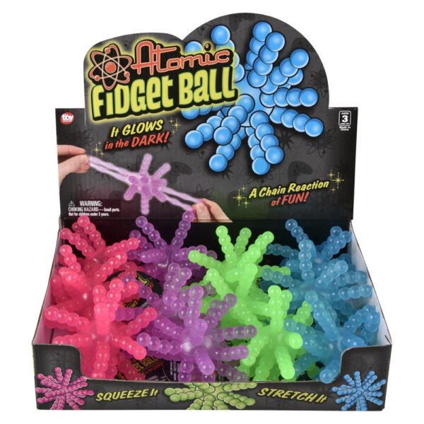 (T) 3.5" GLOW IN DARK ATOMIC BALL 12CT - Image 6