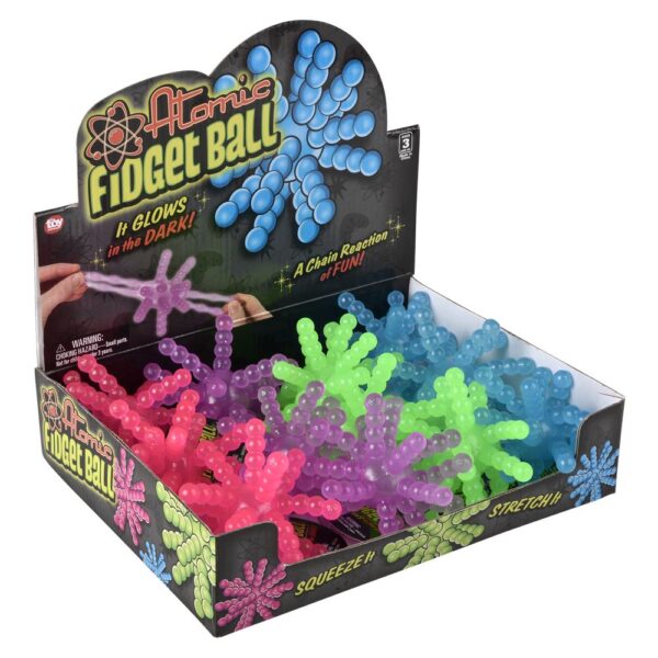 (T) 3.5" GLOW IN DARK ATOMIC BALL 12CT - Image 7