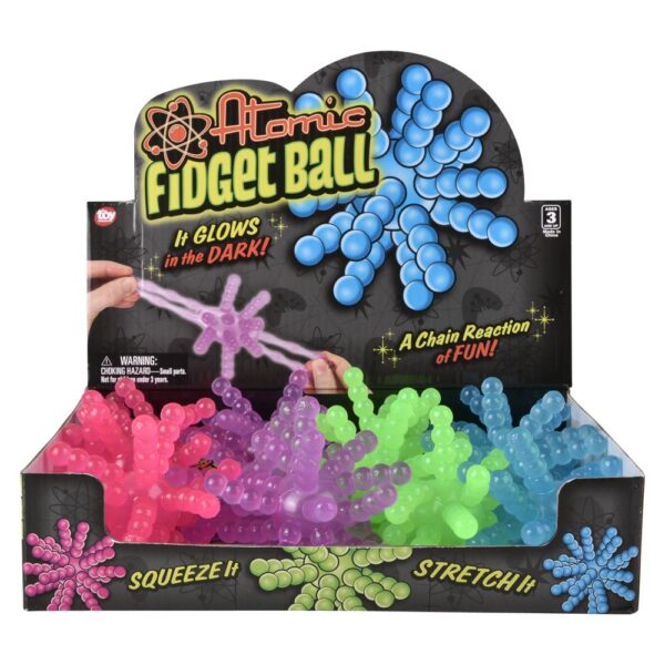 (T) 3.5" GLOW IN DARK ATOMIC BALL 12CT - Image 8