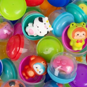 2" SQUISH DRESSED ANIMALS IN 2" CAPSULE
