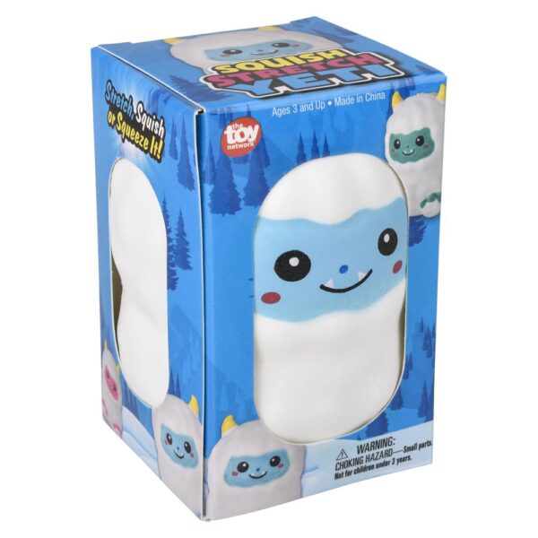 (T) 3.5" SQUISH AND STRETCHY YETI - Image 5