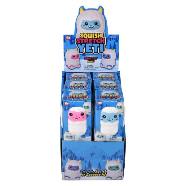 (T) 3.5" SQUISH AND STRETCHY YETI - Image 6