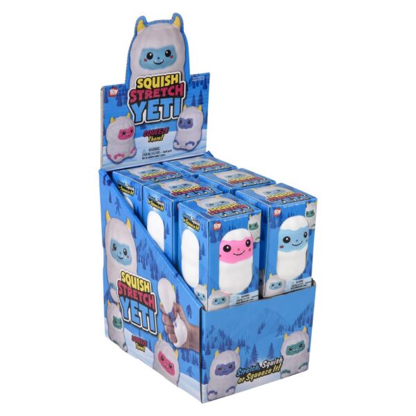 (T) 3.5" SQUISH AND STRETCHY YETI - Image 7