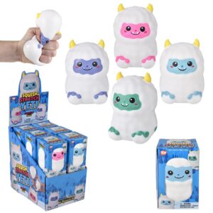 (T) 3.5" SQUISH AND STRETCHY YETI