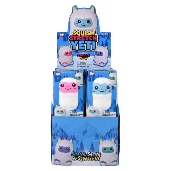 (T) 3.5" SQUISH AND STRETCHY YETI - Image 8