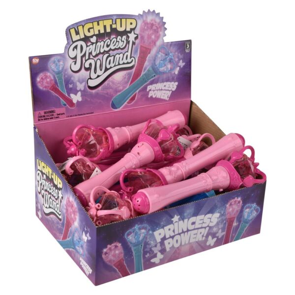 (T) 9.5" LIGHT-UP PRINCESS WAND 12CT - Image 6