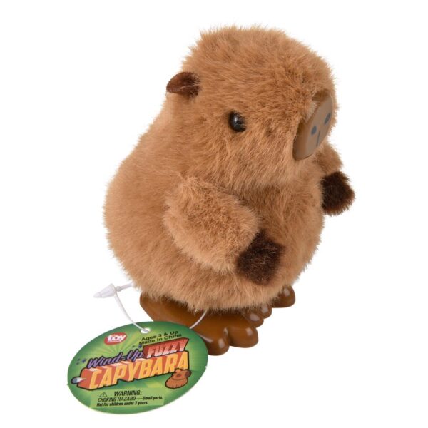 (T) 3.33" WIND-UP FUZZY CAPYBARA 24CT - Image 4