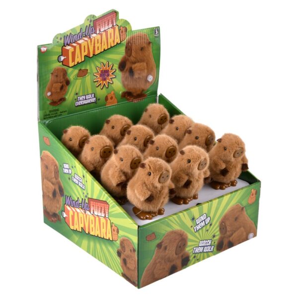 (T) 3.33" WIND-UP FUZZY CAPYBARA 24CT - Image 6
