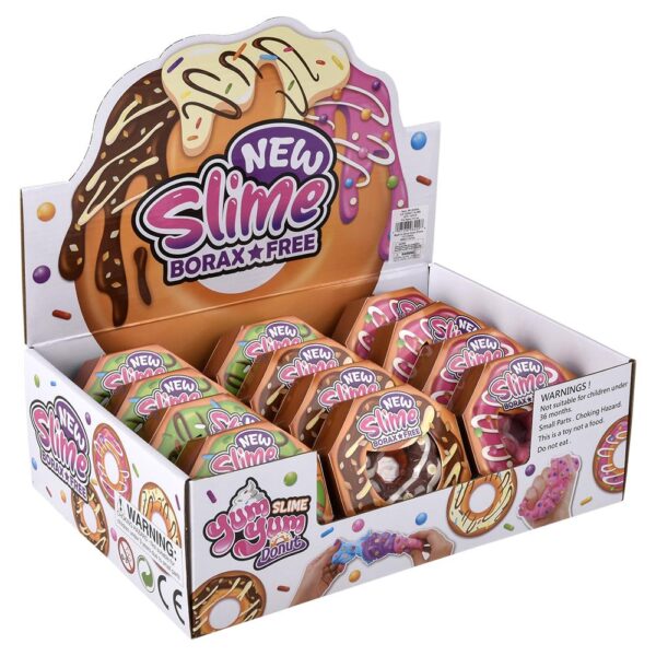 (T) 3.6" DONUT CLAY SLIME 12CT - Image 5