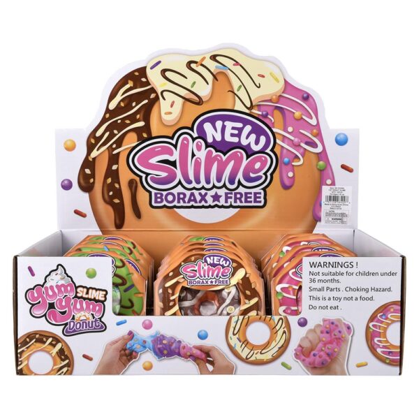 (T) 3.6" DONUT CLAY SLIME 12CT - Image 6