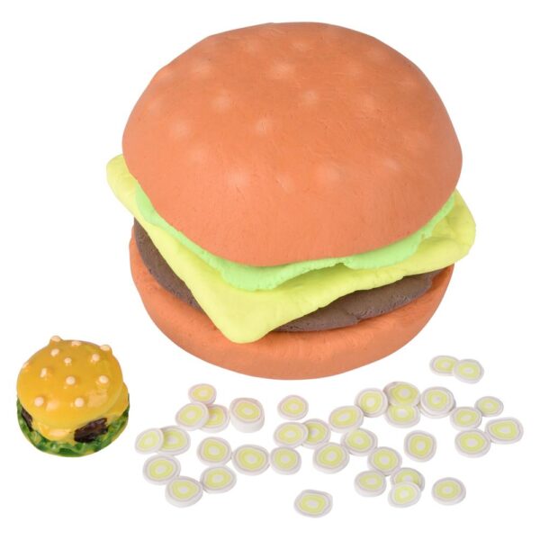 (T) 5.6" CHEESEBURGER CLAY SLIME KIT - Image 2