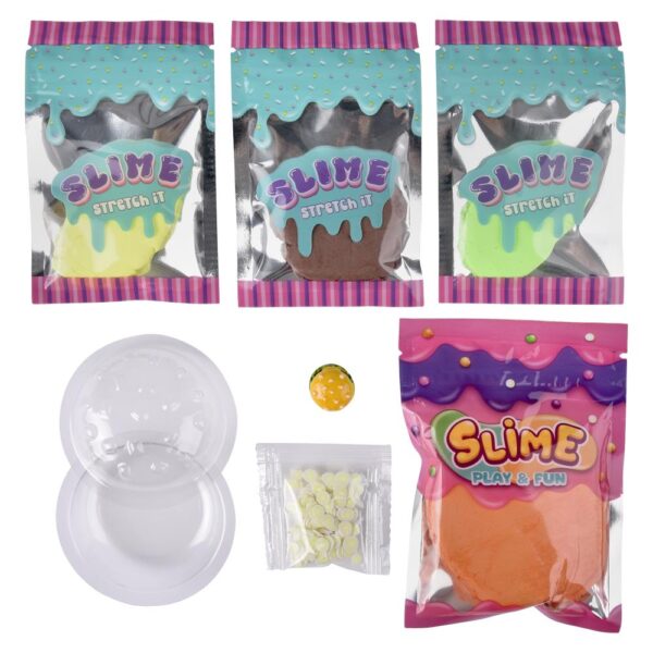 (T) 5.6" CHEESEBURGER CLAY SLIME KIT - Image 3