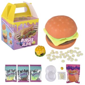 (T) 5.6" CHEESEBURGER CLAY SLIME KIT