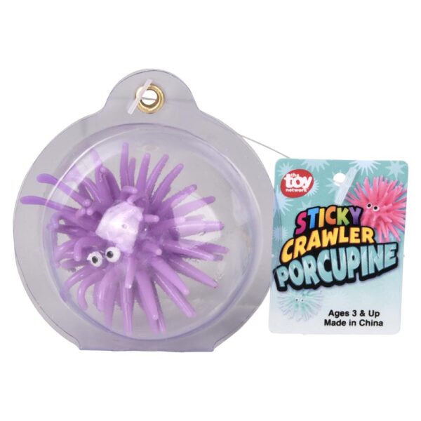 (T) 1.5" STICKY CRAWLING PORCUPINE 24CT - Image 4
