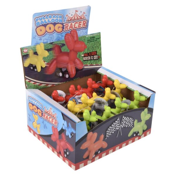 (T) 2.5" PULL BACK BALLOON DOG 24CT - Image 6