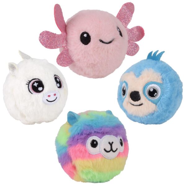 (T) 3.25" HYPER AIR PLUSH ANIMAL BOUNCE BALL 12CT - Image 3