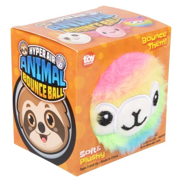 (T) 3.25" HYPER AIR PLUSH ANIMAL BOUNCE BALL 12CT - Image 5