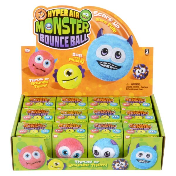 (T) 3.25" HYPER AIR PLUSH MONSTER BOUNCE BALL 12CT - Image 6