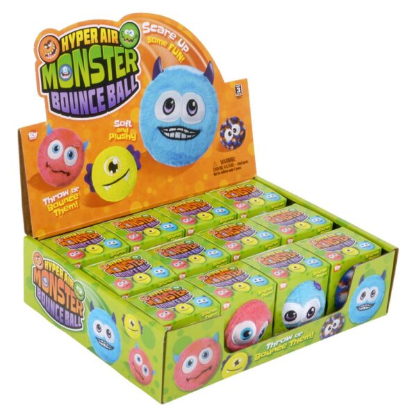 (T) 3.25" HYPER AIR PLUSH MONSTER BOUNCE BALL 12CT - Image 7