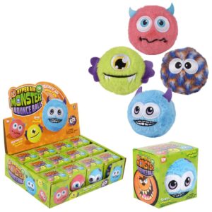 (T) 3.25" HYPER AIR PLUSH MONSTER BOUNCE BALL 12CT