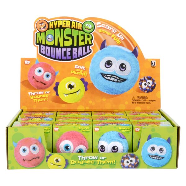 (T) 3.25" HYPER AIR PLUSH MONSTER BOUNCE BALL 12CT - Image 8