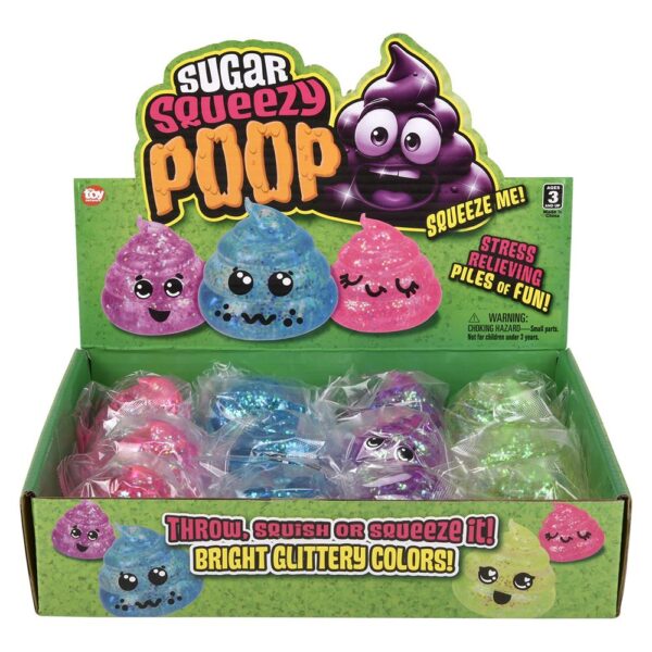 (T) 2.5" SQUEEZY SPARKLE SUGAR POOP      12/DISP - Image 4