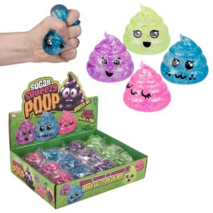 (T) 2.5" SQUEEZY SPARKLE SUGAR POOP      12/DISP