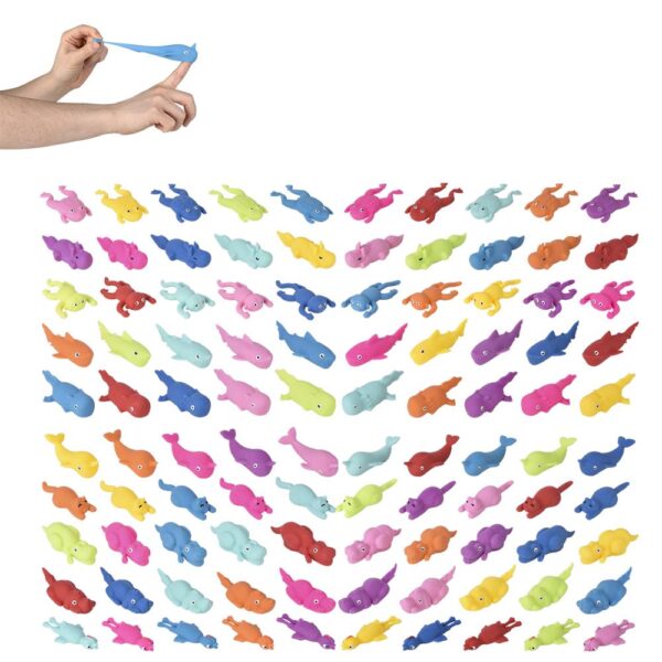(T) SLINGSHOT ANIMALS 3.5"        100/UNIT