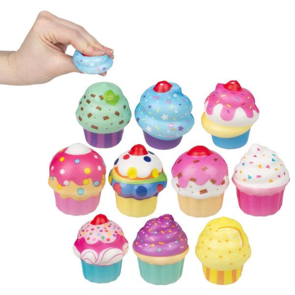 (T) 2" SQUISH CUPCAKES