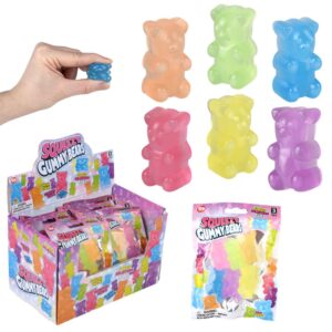(T) 1.5" SQUEEZY YUMMY BEAR      12/DISP