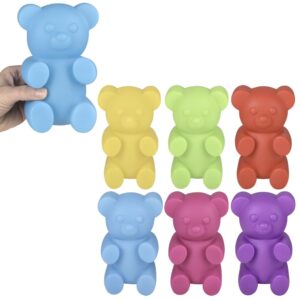 (T) BIG RUBBER YUMMY BEAR 6"