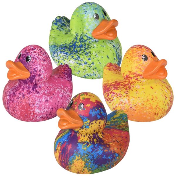 (T) BIG SPLATTER DUCKIES 6" - Image 2
