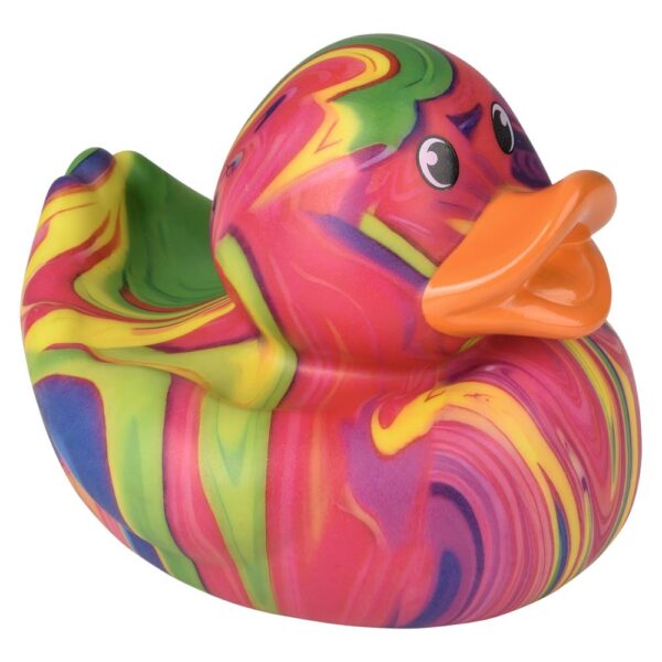(T) BIG SWIRL RUBBER DUCKY 6" - Image 4